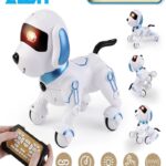 RC Robot Electronic Stunt Dog Toys Voice Command Programmable Touch-sense With Music Song Robot Dog