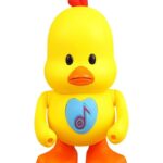 Dancing Duck Toy Dancing Singing Musical Duck with LED Light Flapping Light Up Dancing Duck Modes