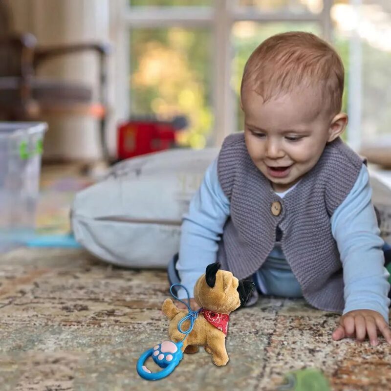 Electronic Plush Puppy Plush Puppy Electronic Interactive Pet Dog Robot Dog Plush Toy With Remote Control Leash Electronic Pet - Image 5