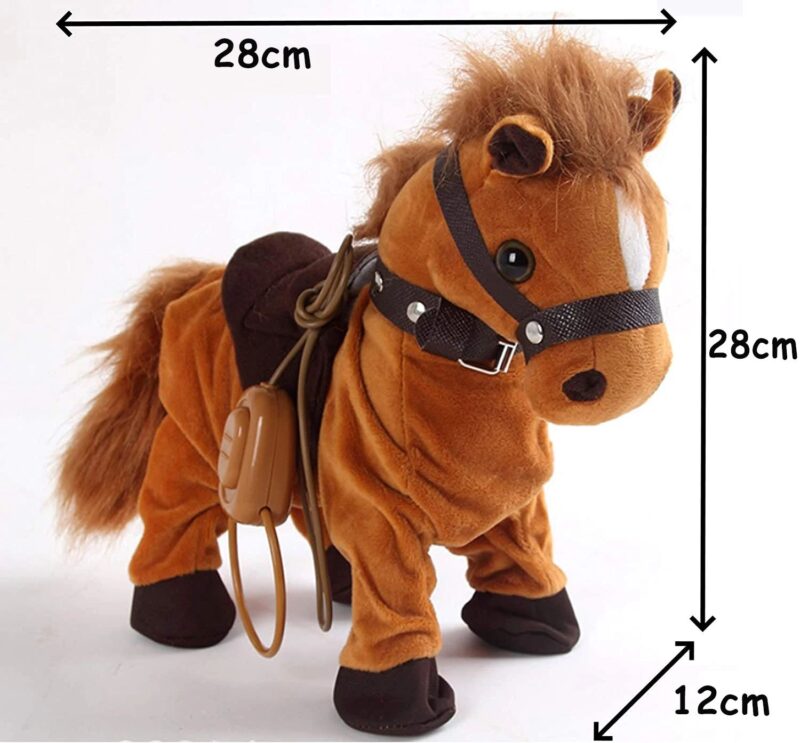 Interactive Walk Along Horse with Remote Control Leash Dancing Singing Walking Musical Pony Pet Toys For Kids - Image 3