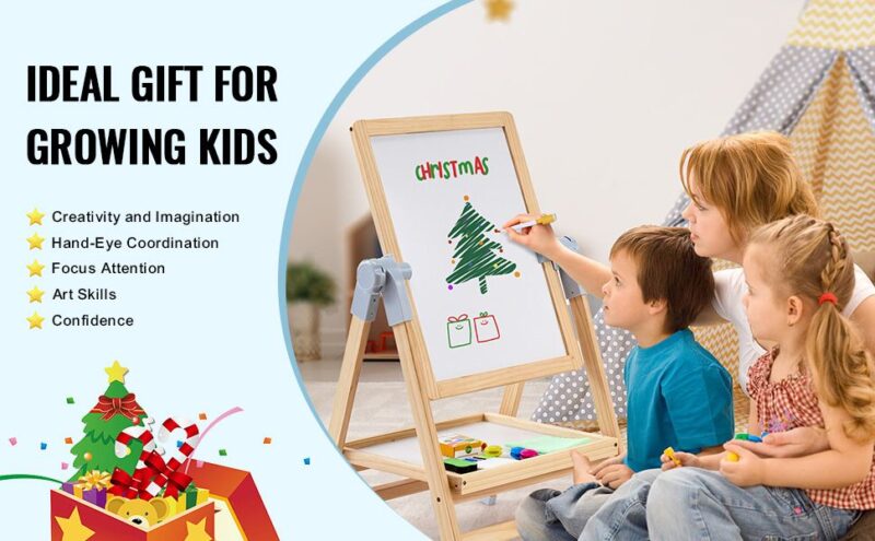 Drawing Board WordPad Art Easel with Painting Accessories Children Educational Toys for Kids Boy Girl - Image 5