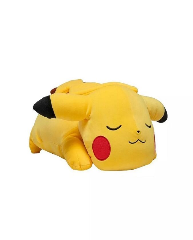 Pokemon Pikachu Sleeping Cuddle Plush Buddy Toy Stuffed Animal Ultra Soft