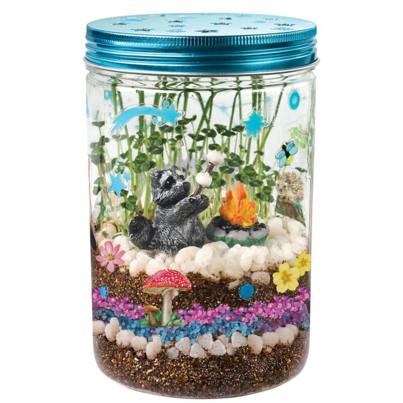 Creativity for Kids Terrarium Kit – Plant & Decorate Your Own Mini Garden with Glowing Fun - Image 8