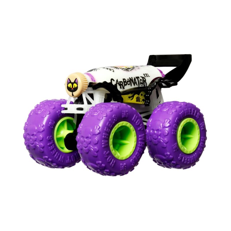 Wheels Monster Trucks Die-Cast 1:64 Scale Toy Truck that Glows in the Dark
